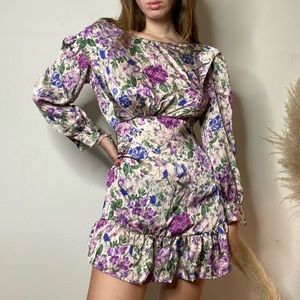 flower shirt dress